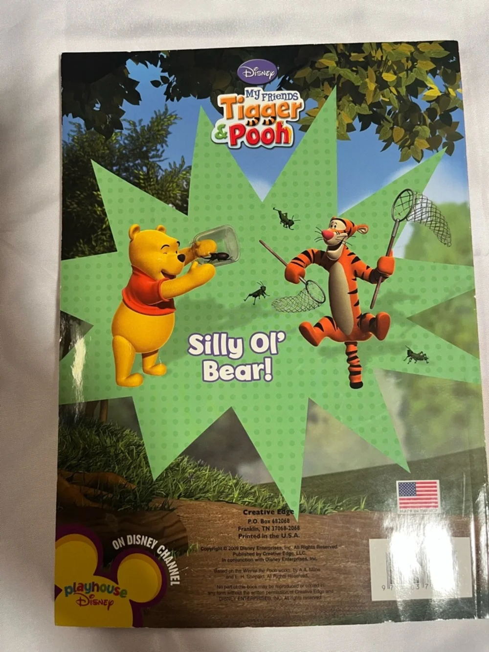 2009 My Friends‎ Tigger & Pooh Coloring Book Silly Ol Bear Disney Kids